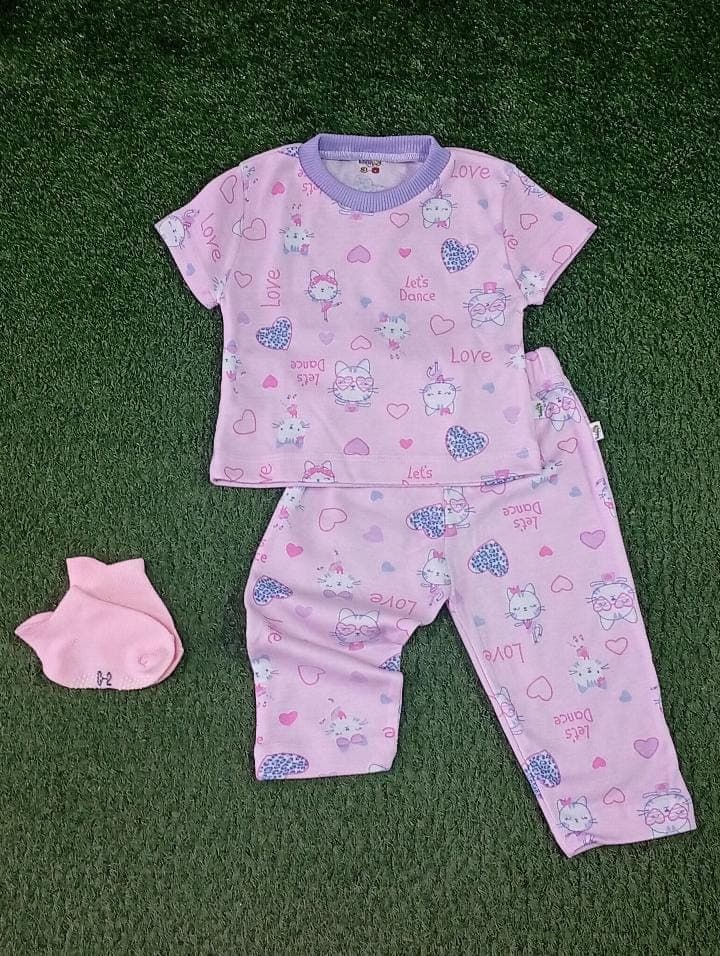 Pijama Gatitos Rosa - imagen 1